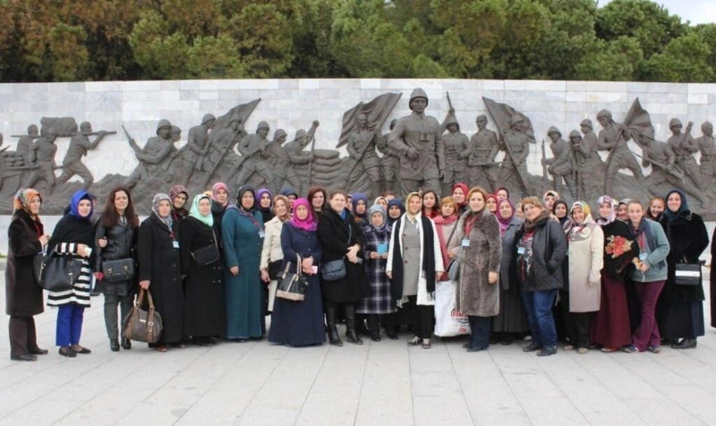Tekkeköylü bayanlar Çanakkale'de - Resim 10