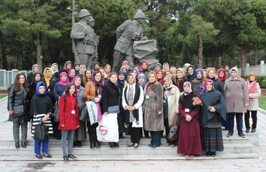Tekkeköylü bayanlar Çanakkale'de - Resim 11