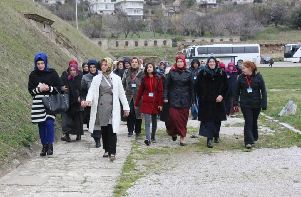 Tekkeköylü bayanlar Çanakkale'de - Resim 17