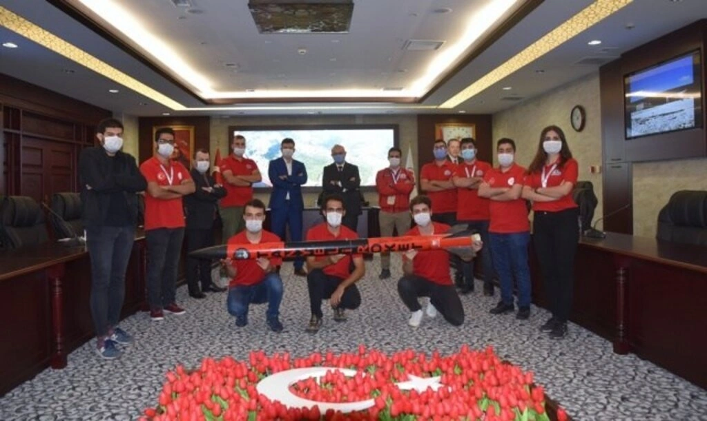 Tanyeli Roket Takımı OMÜ'de - Resim 12