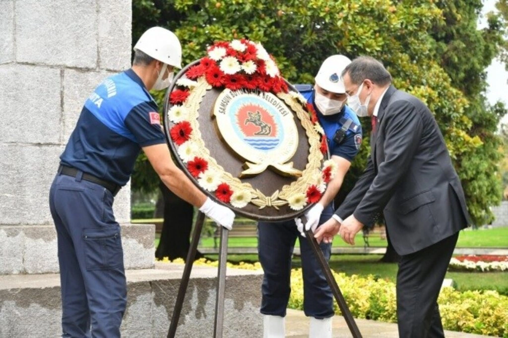 Samsun’da Atatürk saygıyla anıldı - Resim 5