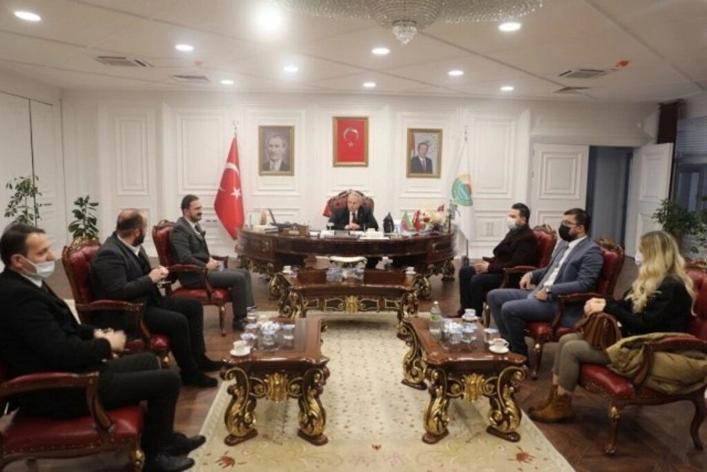 SAMGİAD’DAN BAŞKAN DEMİRTAŞ’A ZİYARET - Resim 3