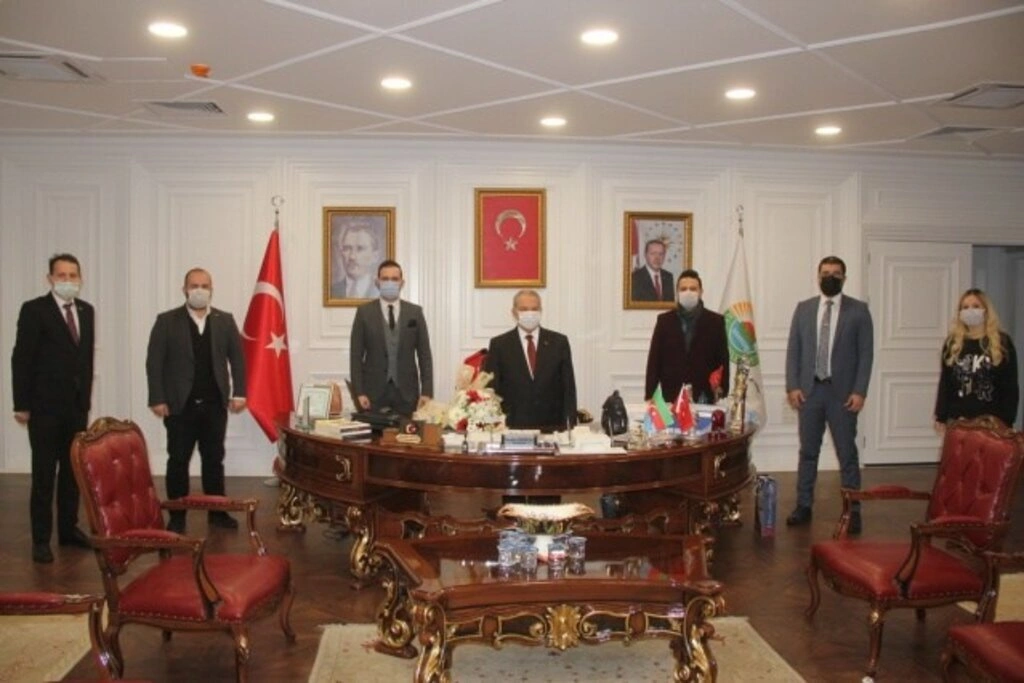 SAMGİAD’DAN BAŞKAN DEMİRTAŞ’A ZİYARET - Resim 4