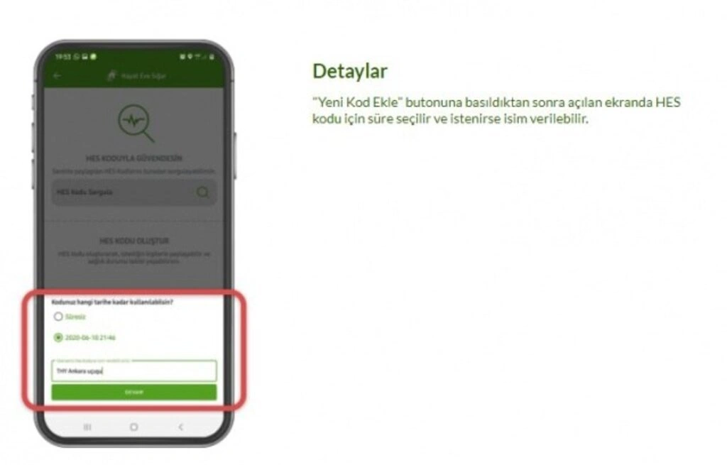 HES Kodu Mobil Uygulama ile nasıl alınır? - Resim 3