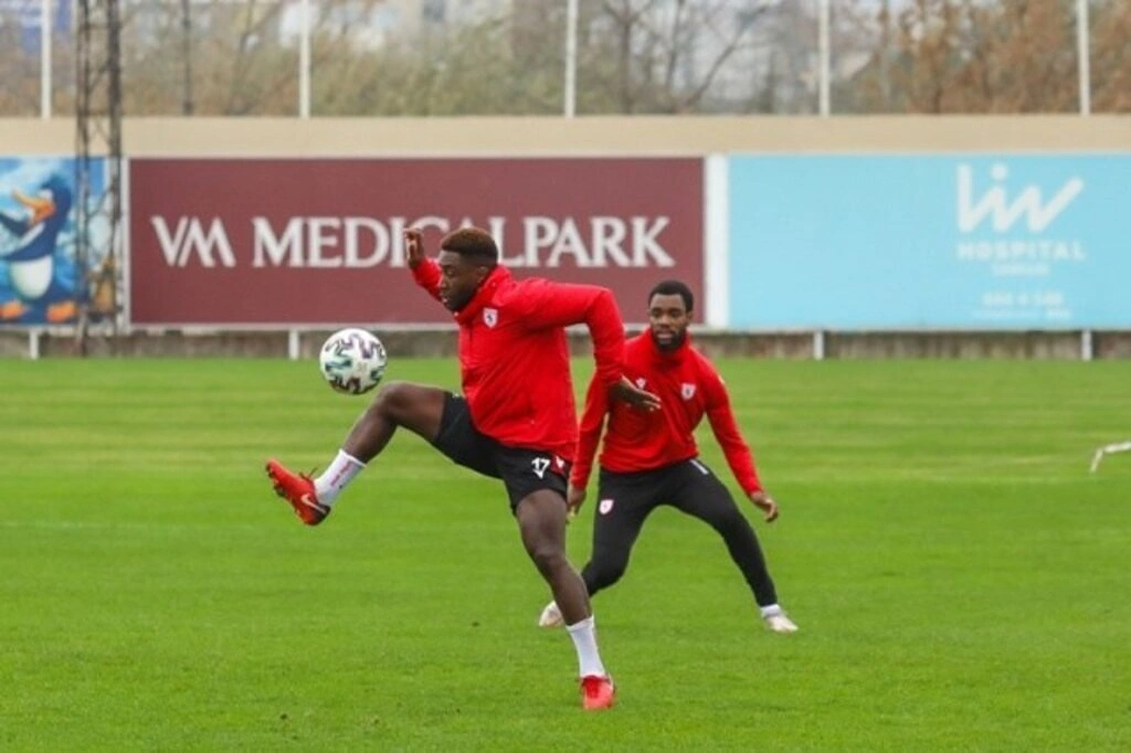 Yılport Samsunspor Şut Çalıştı - Resim 2
