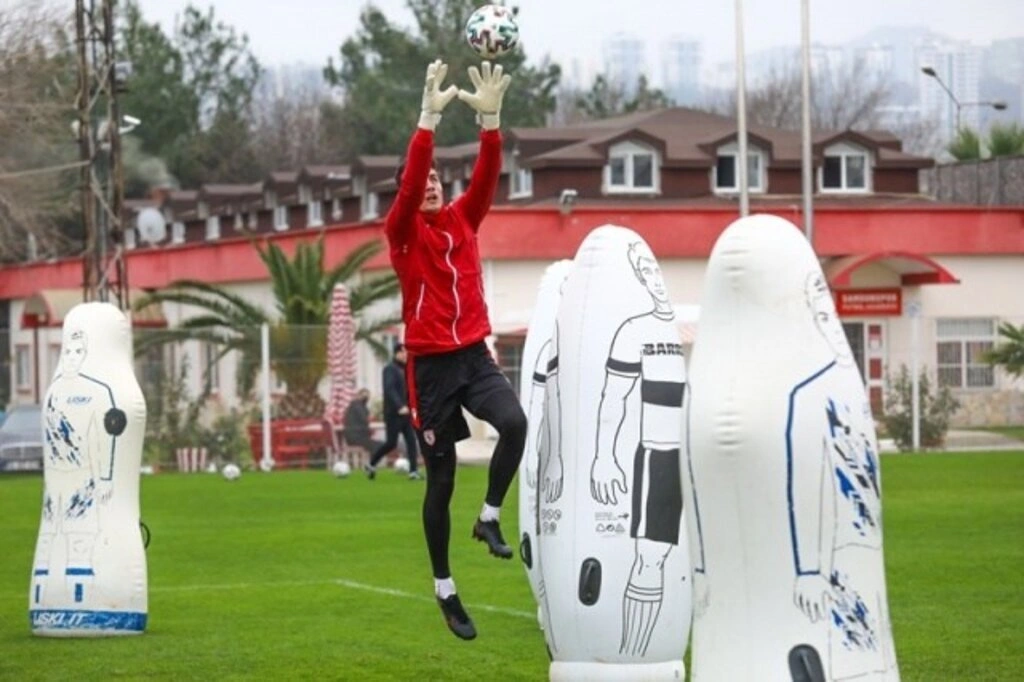 Yılport Samsunspor Şut Çalıştı - Resim 4