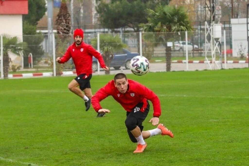 Yılport Samsunspor Şut Çalıştı - Resim 5
