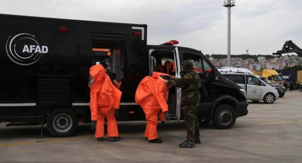 Samsun'da KBRN tatbikatı - Resim 3