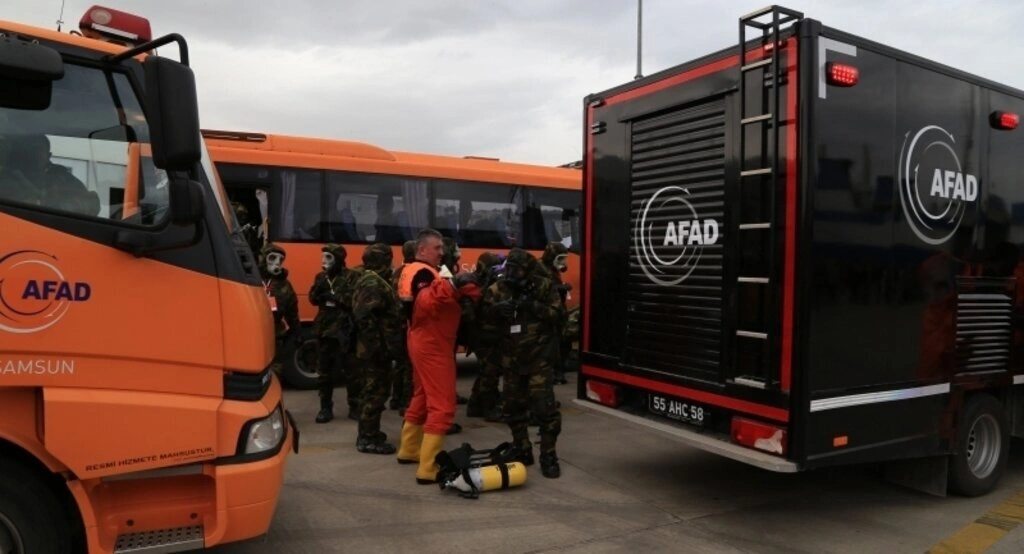 Samsun'da KBRN tatbikatı - Resim 5