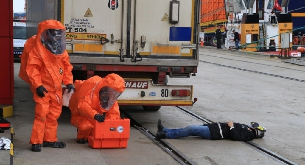 Samsun'da KBRN tatbikatı - Resim 16