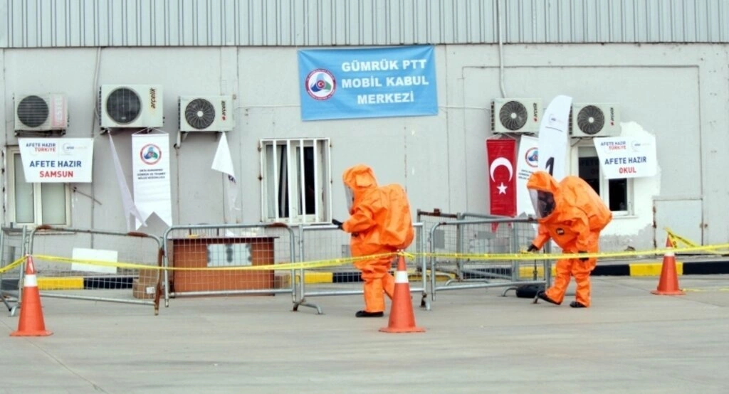 Samsun'da KBRN tatbikatı - Resim 27
