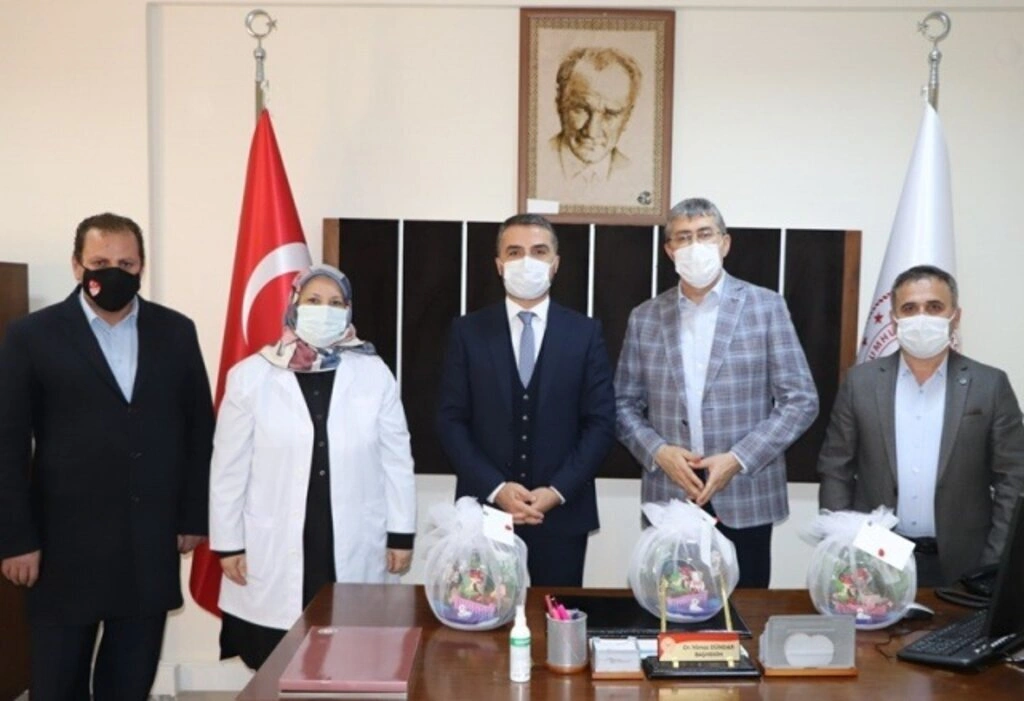 Başkan Kalaycı Sağlık Çalışanlarını Unutmadı, Yeni Yıllarını Kutladı - Resim 9