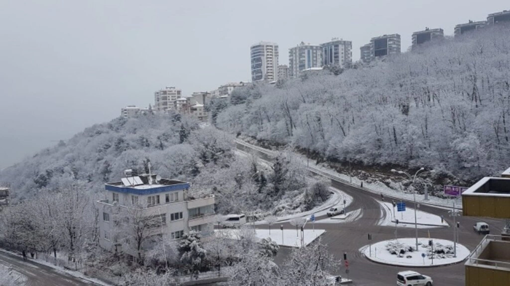 Samsun'dan Kar Manzaraları - Resim 11