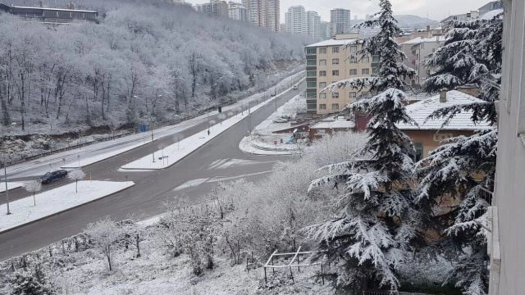 Samsun'dan Kar Manzaraları - Resim 12