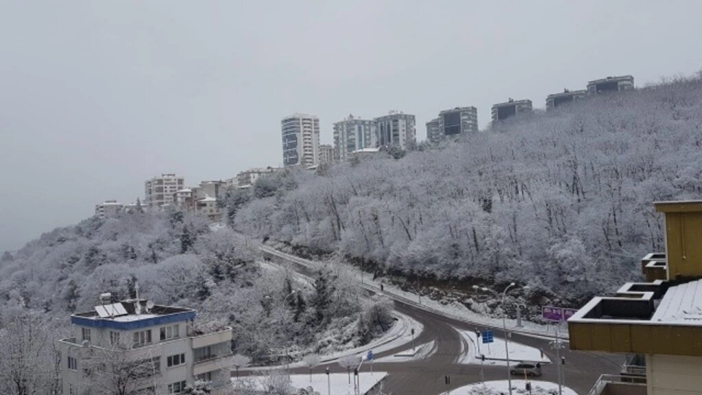 Samsun'dan Kar Manzaraları - Resim 19