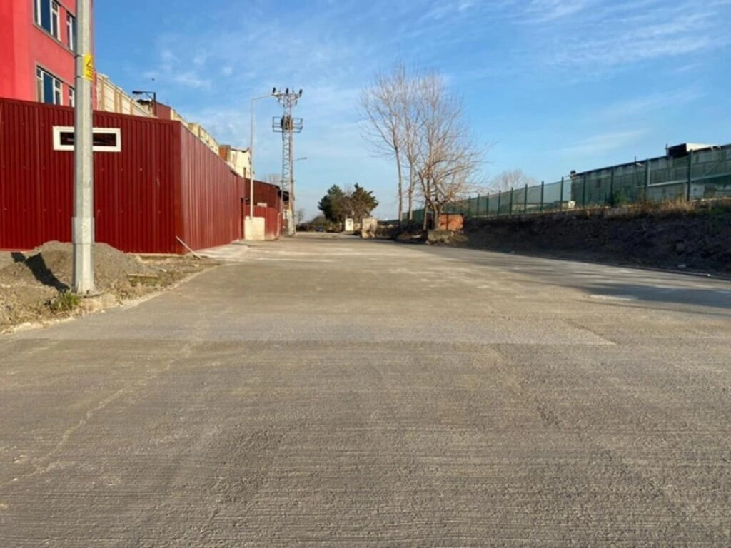 Tekkeköy Belediyesi'nden Örnek Sanayi Sitesi yollarına beton kaplama - Resim 6