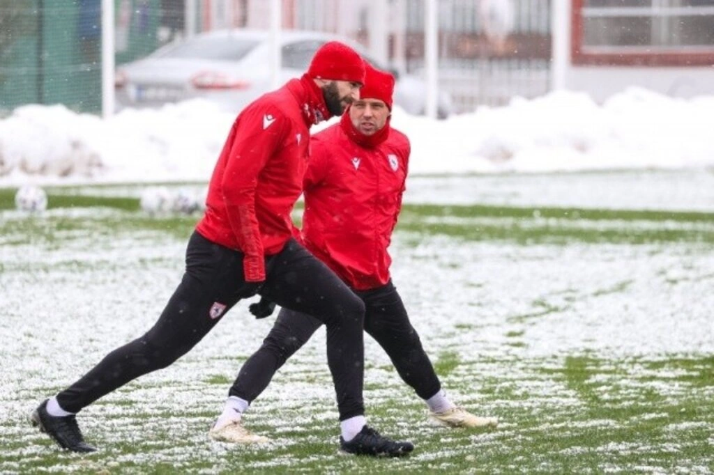 Samsunspor İstanbulspor'a hazırlanıyor - Resim 3