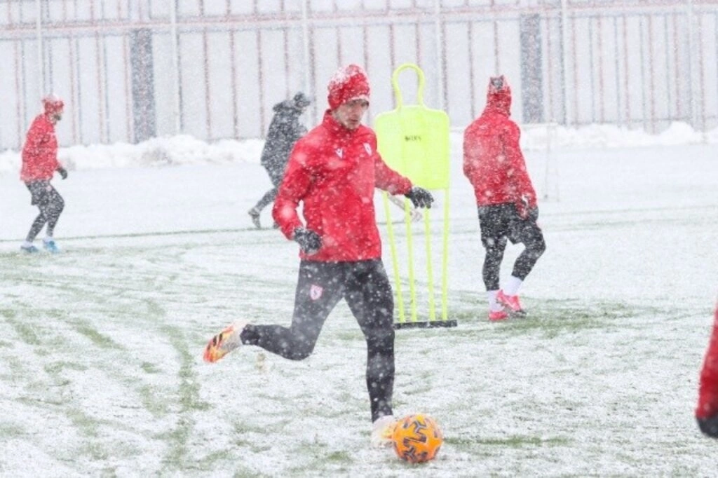 Samsunspor İstanbulspor'a hazırlanıyor - Resim 4