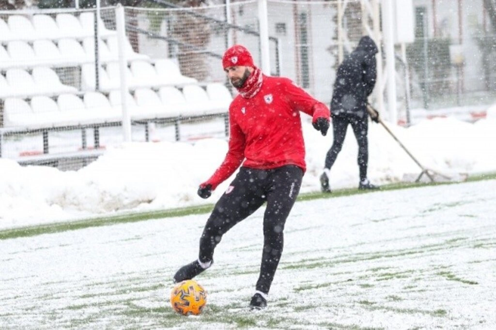 Samsunspor İstanbulspor'a hazırlanıyor - Resim 6
