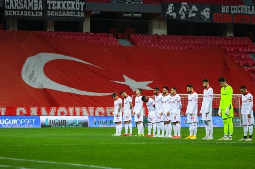 Samsunspor Giresunspor maçı ilk yarı fotoğrafları - Resim 3