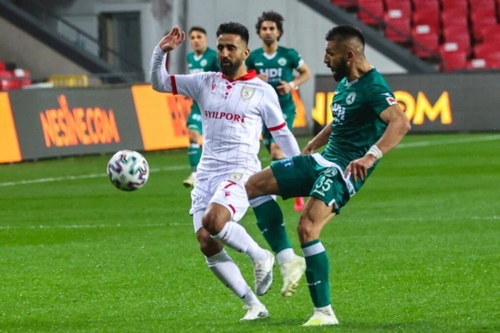 Samsunspor Giresunspor maçı ilk yarı fotoğrafları - Resim 4