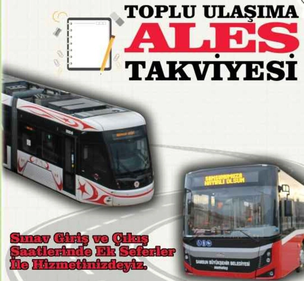 2 Mayıs Pazar Samsun tramvay ve otobüs sefer saatleri tam kapanma dönemi - Tramvay otobüs Ales düzenlemesi - Resim 2