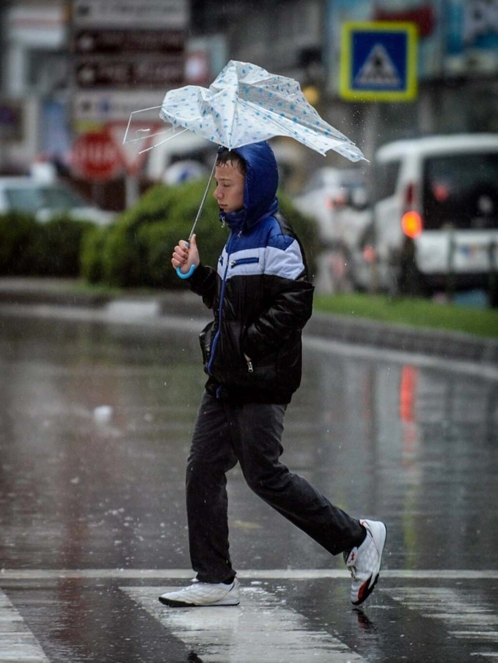 Samsun'da sağanak yağış ve fırtına - Resim 9