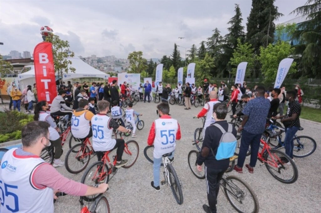 Canik'te Bisiklet Şenliği'ne büyük ilgi - Resim 12