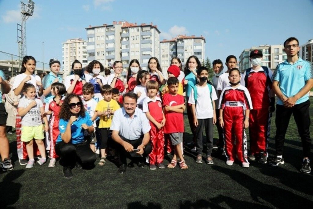 Atakum Belediyespor Yaz Spor Okulları açıldı - Resim 11