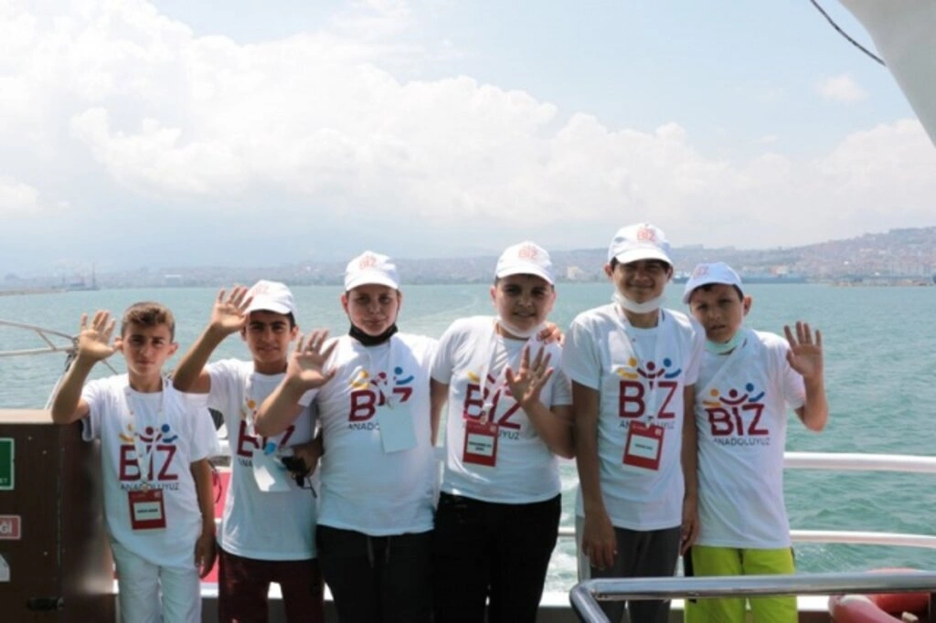 Biz Anadoluyuz projesi kapsamında Sinoplu öğrenciler Samsun'u gezdi - Resim 4