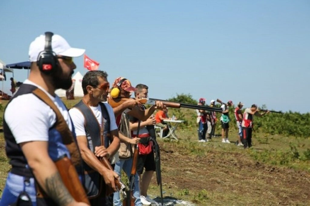 Atakum’da trap atışları nefes kesti - Resim 6