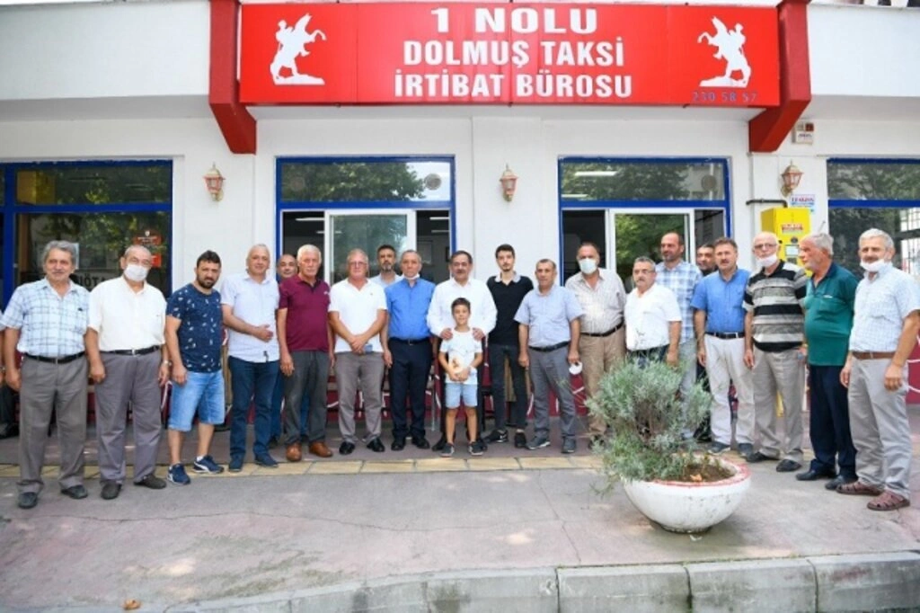 Başkan Demir 1 Nolu Dolmuş Hattı şoförleri ile bir araya geldi - Resim 2