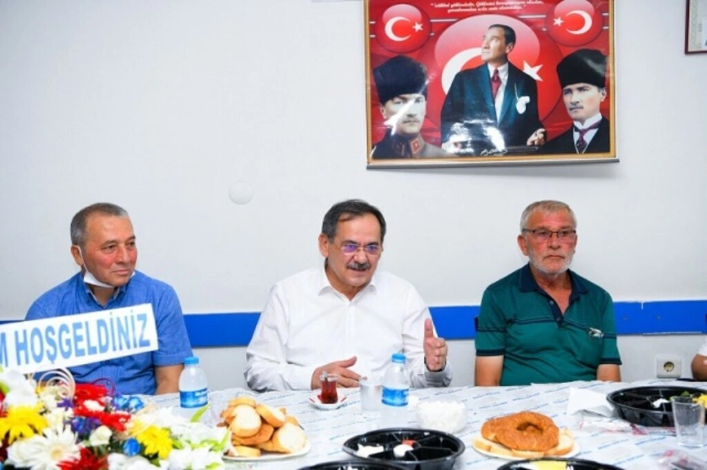 Başkan Demir 1 Nolu Dolmuş Hattı şoförleri ile bir araya geldi - Resim 3