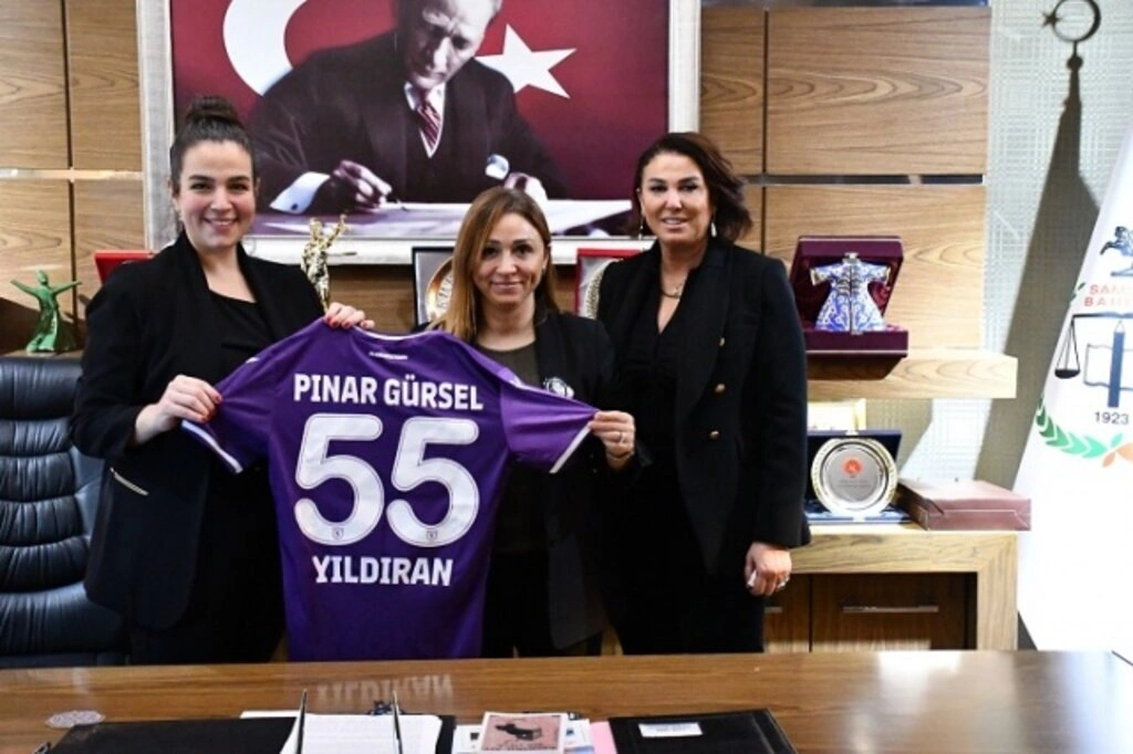 Samsunspor'dan Samsun Barosu'na ziyaret - Resim 2