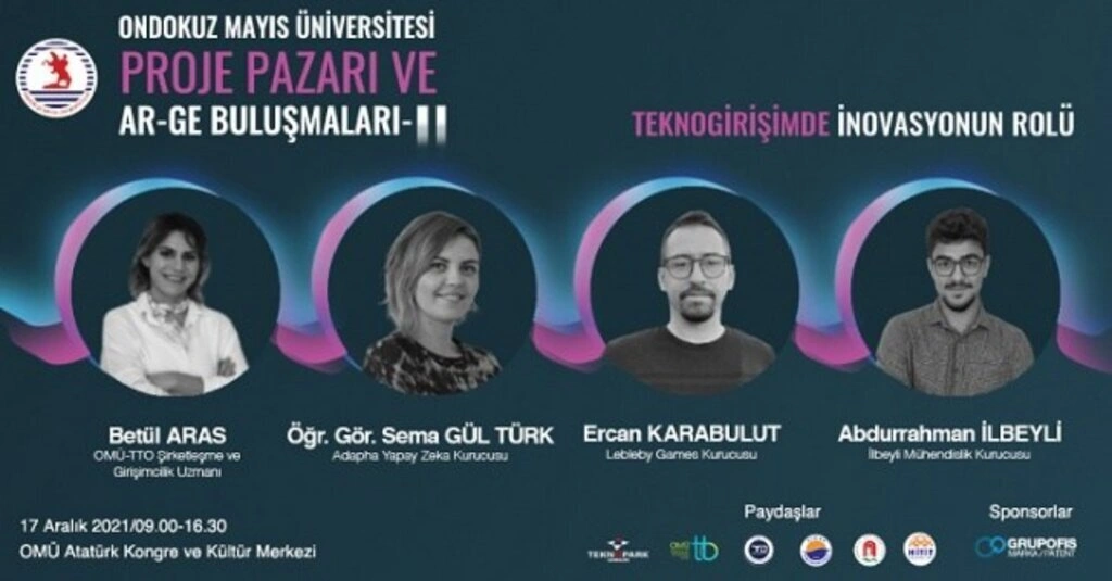OMÜ Proje Pazarı Sergi, Panel ve Ödül Töreni 17 Aralık'ta - Resim 2