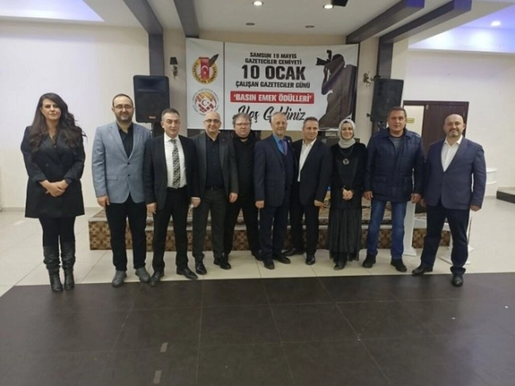 Samsun Basın Emek Ödülleri sahiplerini buldu - Resim 2