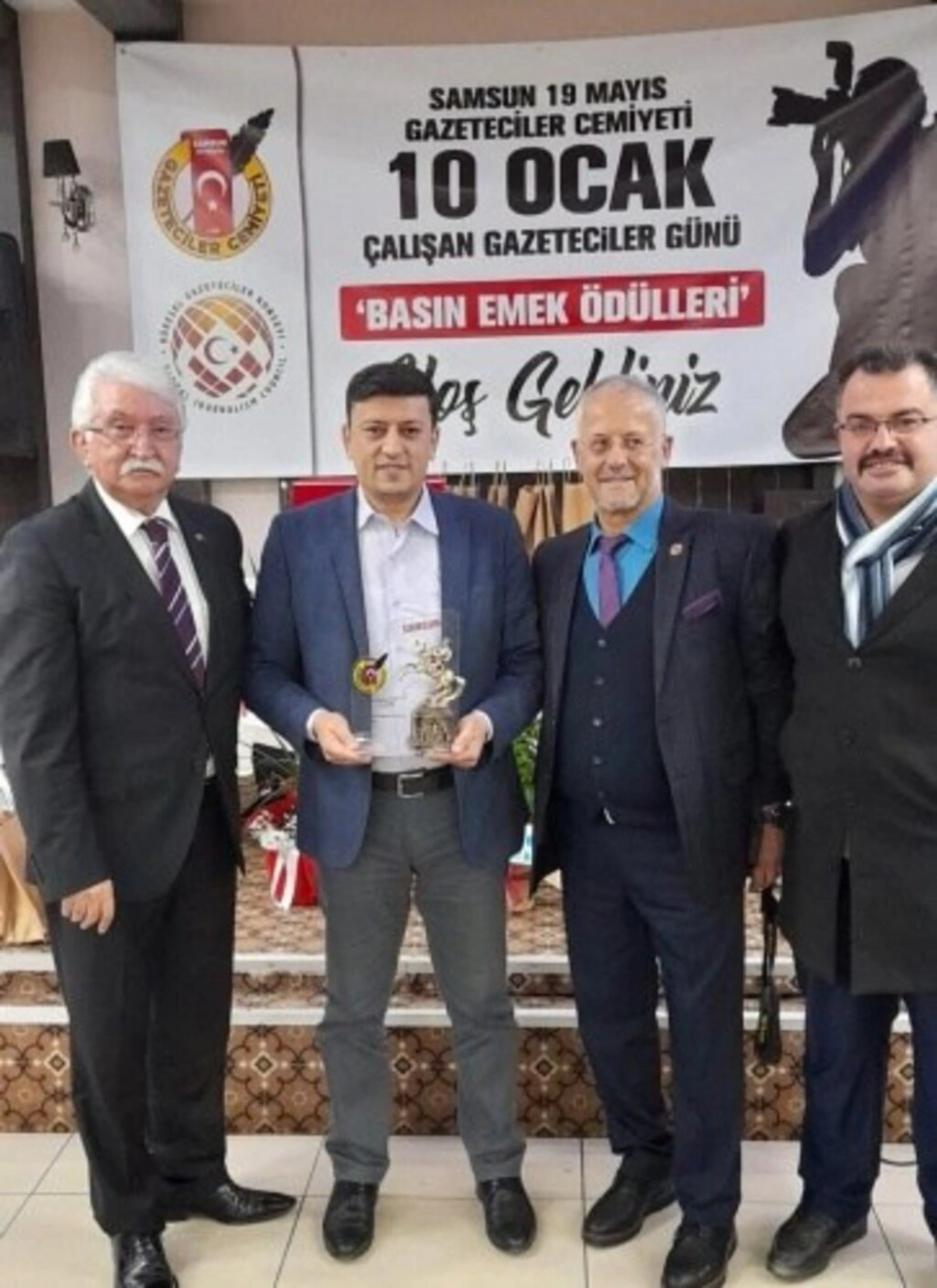 Samsun Basın Emek Ödülleri sahiplerini buldu - Resim 7