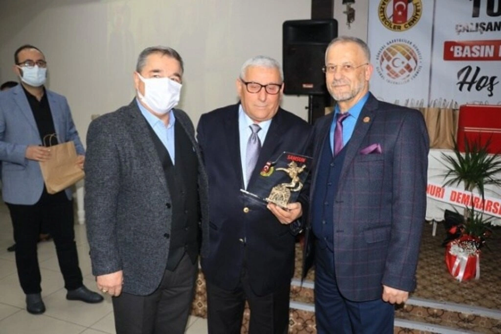 Samsun Basın Emek Ödülleri sahiplerini buldu - Resim 9
