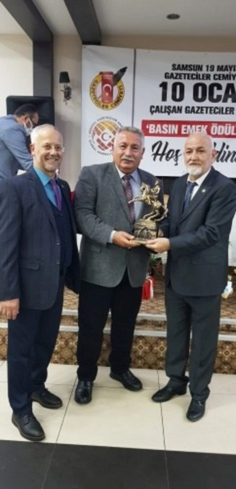 Samsun Basın Emek Ödülleri sahiplerini buldu - Resim 12