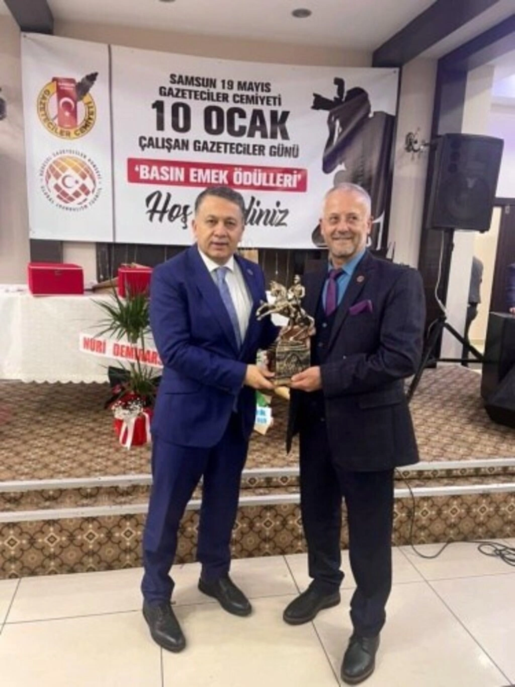 Samsun Basın Emek Ödülleri sahiplerini buldu - Resim 14