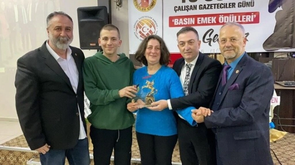 Samsun Basın Emek Ödülleri sahiplerini buldu - Resim 19