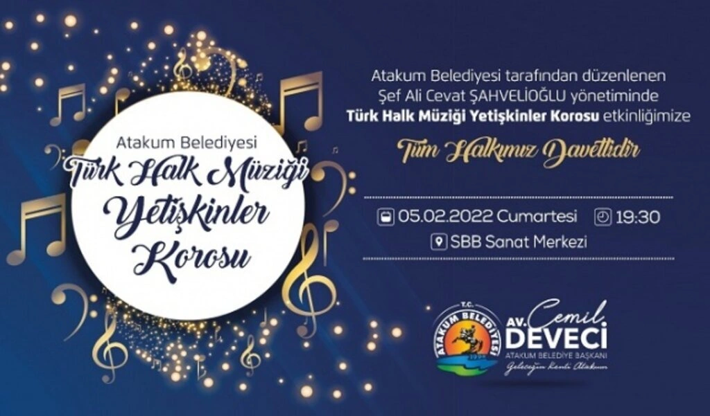 Atakum Belediye Başkanı Cemil Deveci'den konsere davet - Resim 1