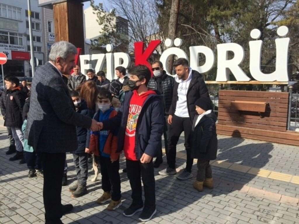 Sporcular Öze Dokunuş Projesi kapsamında Vezirköprü'de - Resim 4