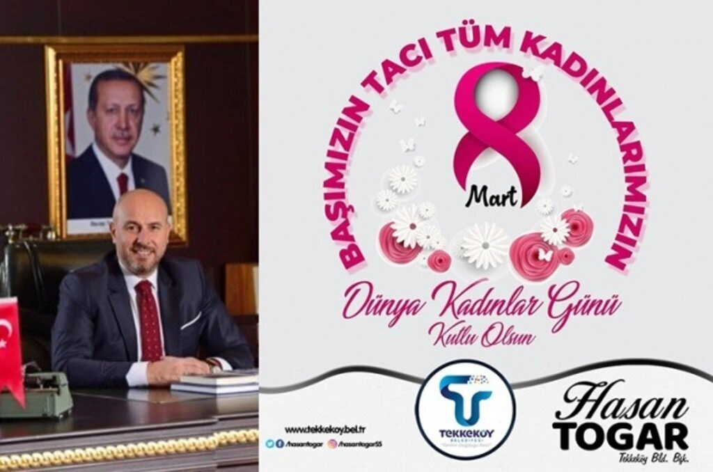 Başkan Hasan Togar'dan Kadınlar Günü Mesajı - Resim 1