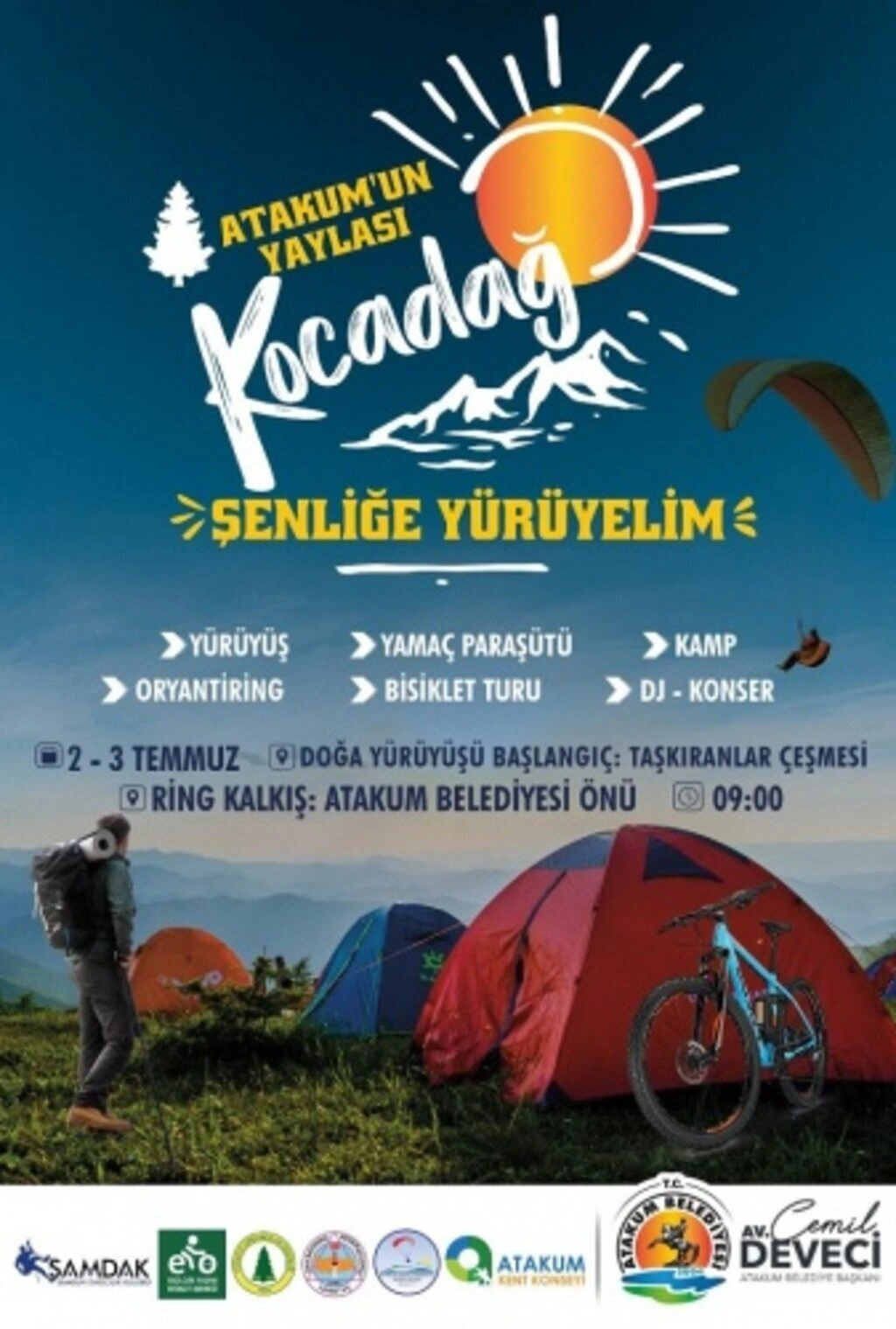 Atakum Belediyesi’nden doğa şenliği - Resim 1