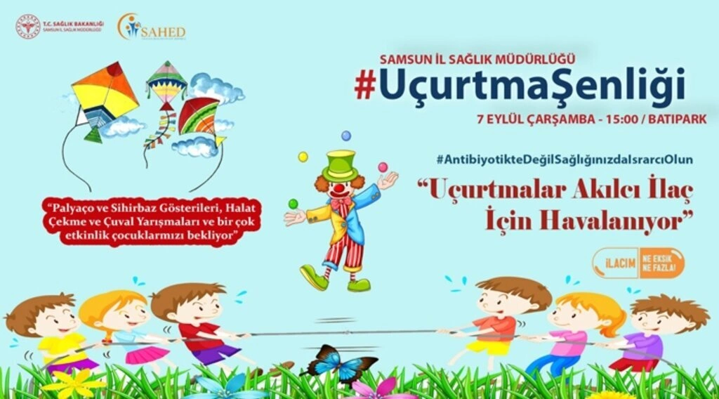 Samsun Batı Park'ta uçurtma şenliği düzenleniyor - Resim 1