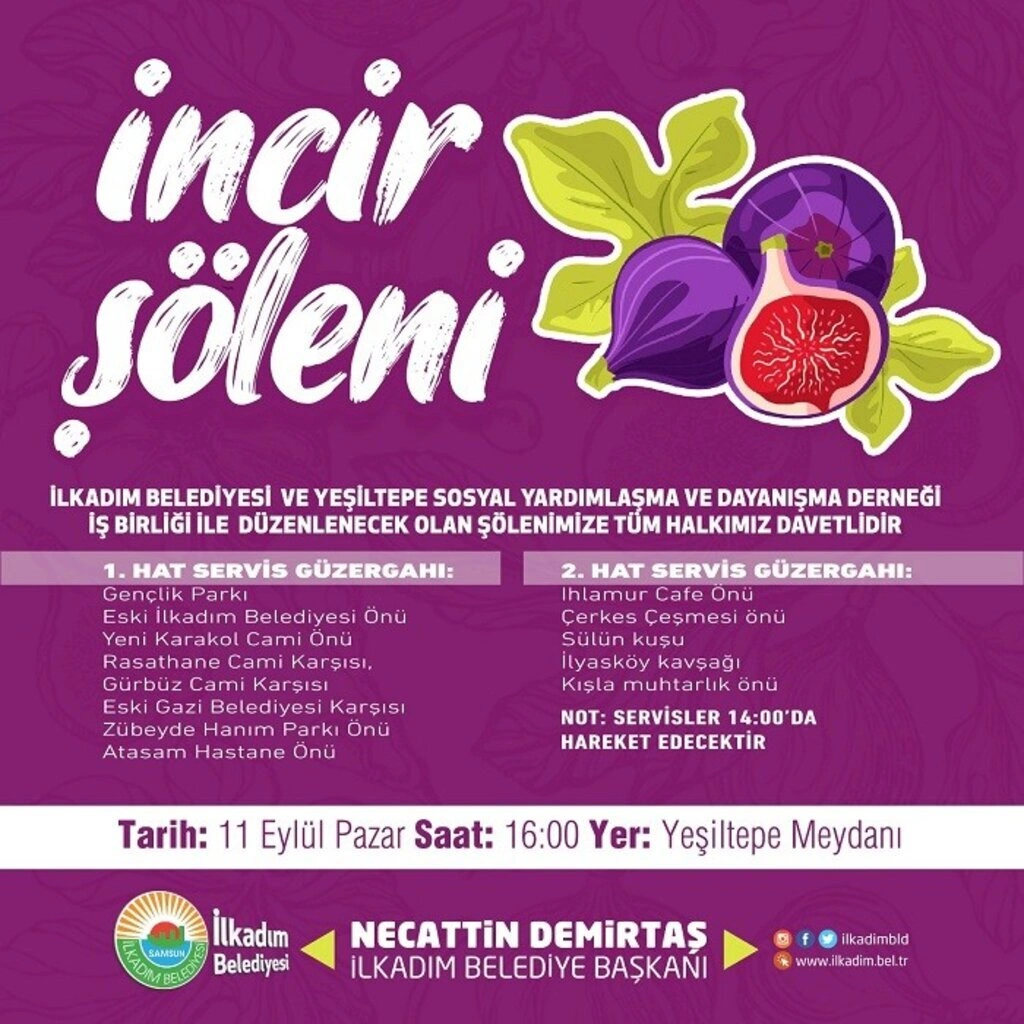 İlkadım'da İncir Şöleni Başlıyor! İncir Şöleni ne zaman? - Resim 1