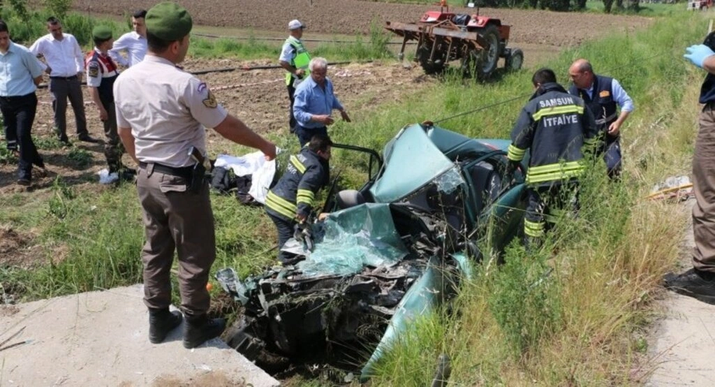 Samsun'da trafik kazası: 3 ölü, 1 yaralı - Resim 9
