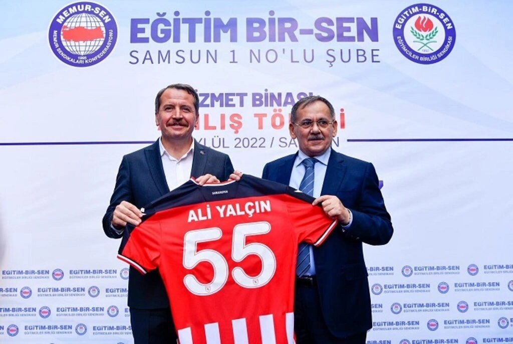 Eğitim Bir-Sen Samsun 1 No'lu Şubesi yeni hizmet binası açıldı - Resim 3