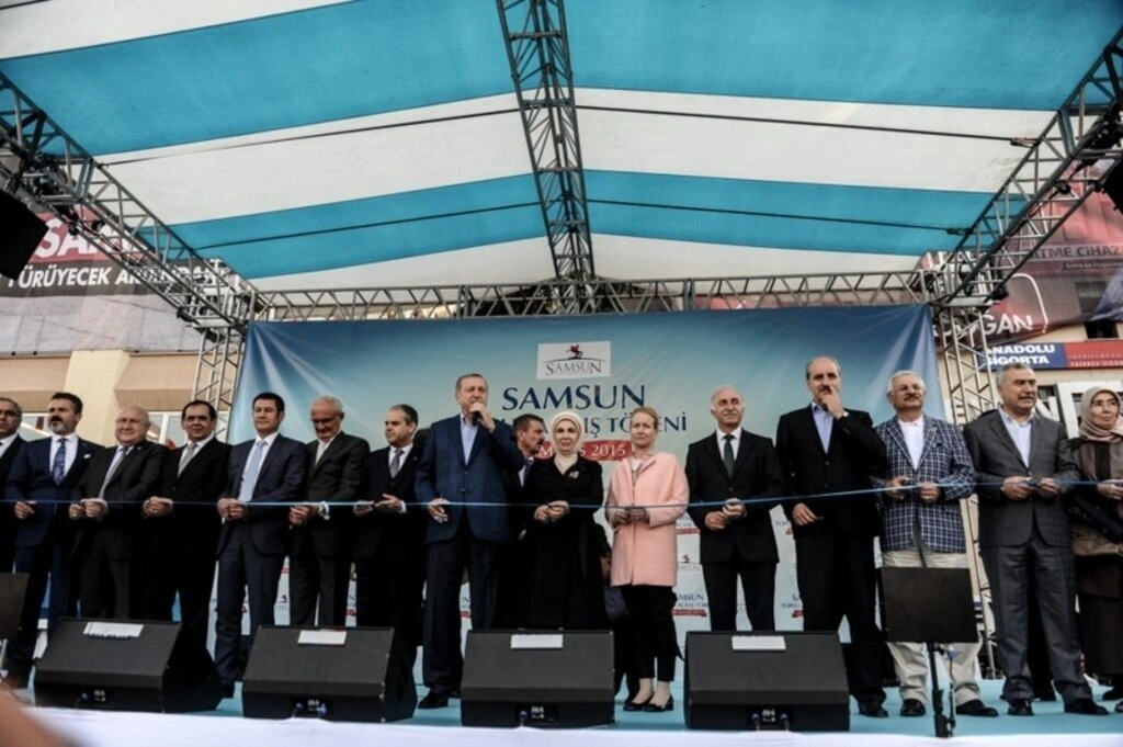 Cumhurbaşkanı Erdoğan Samsun'da açılış töreninde - Resim 18